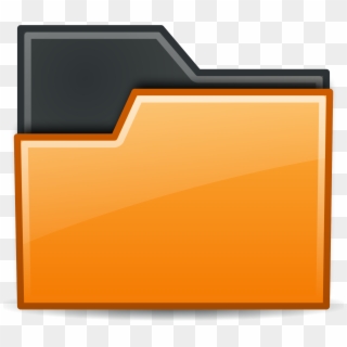 This Free Icons Png Design Of Folder Orange - Directory Clipart