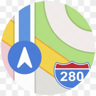 Get Started - Apple Maps Icon Clipart