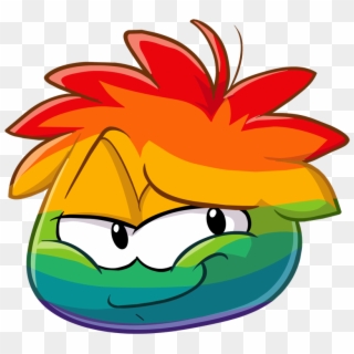 Sam 🌌 On Twitter - Rainbow Puffle Clipart