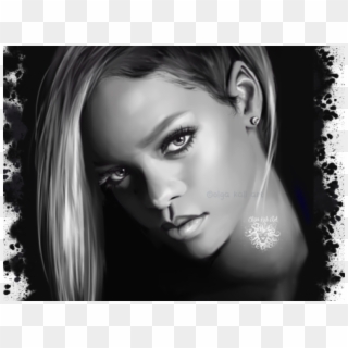 Rihanna Clipart Crayon - Girl - Png Download