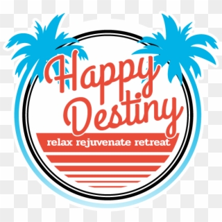 Happy Destiny Logo Outline Clipart