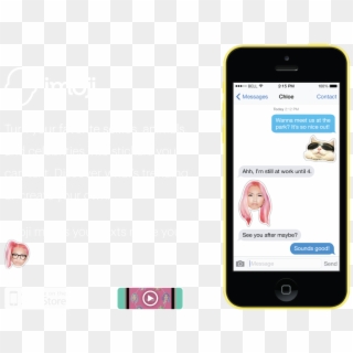 Create Emojis From Your Camera Roll - Texting Emoji On Phone Clipart