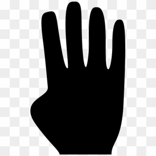 Four Fingers Icon - Four Finger Icon Clipart