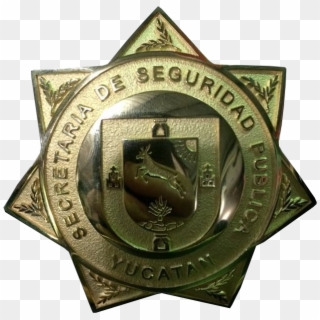 Yucatan Police Badge - Badge Clipart
