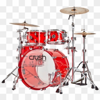 Acrylic Drum Kit - Crush Drums Clipart