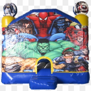 Combo Bounce Houses - Spider-man Clipart