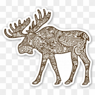 Moose - Reindeer Clipart