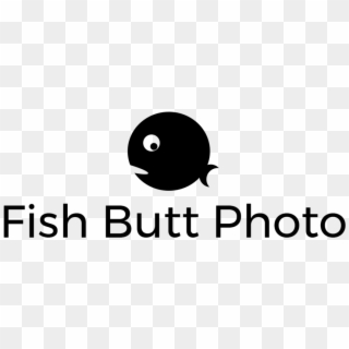 Fish Butt Photo Logo Black Format=1500w Clipart