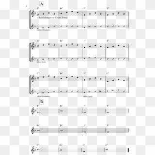 To - Sheet Music Clipart