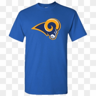 Men's Los Angeles Rams Logo Jared Goff Jersey T-shirt - Pmc T Shirt Clipart