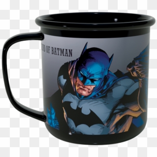 Tin Batman Mug - Coffee Cup Clipart
