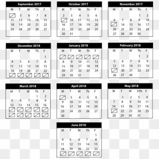 2017-2018 Calendar - November 2018 April 2019 Calendar Clipart