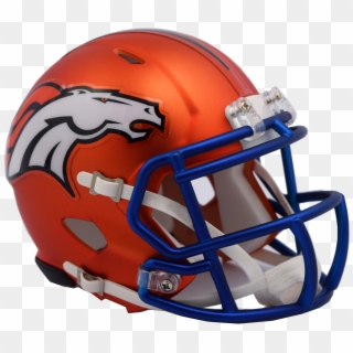 Denver Broncos Helmet Png - New Riddell Nfl Helmets Clipart