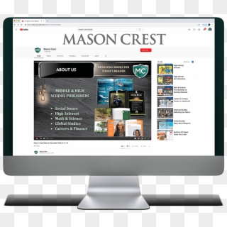 Mason Crest Youtube Channel - Operating System Clipart
