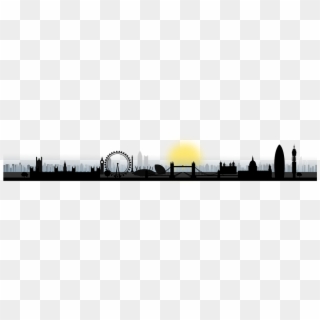 Silhouette England Svg - London Skyline Silhouette Vector Clipart
