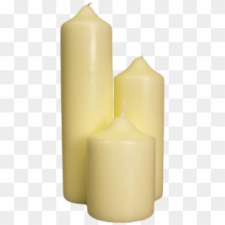 Transparent Candle Wax - Church Candles Png Clipart