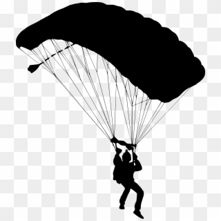 Free Download - Parachuting Clipart