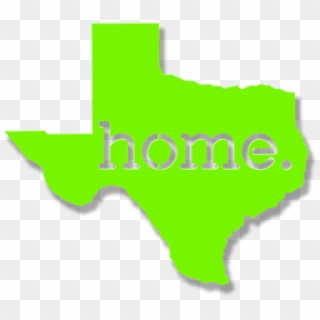 Texas 'home' Outline - Houston On A Texas Map Clipart