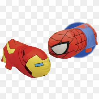 14" Disney Marvel Iron Man To Spider-man Flipazoo 2 - Plush Clipart