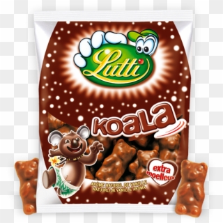 Koala Chocolate Milk Or Dark Chocolate - Koala Lutti Clipart