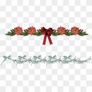 Christmas Border Poinsettia Free Image On Pixabay Png - Christmas Flowers Border Clipart Transparent Png