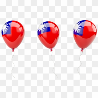 Taiwan Flag Transparent Png - Australia Flag In Balloon Clipart