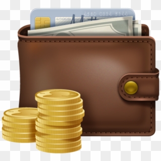 Wallet Png Free Download - Wallet With Money Png Clipart