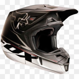 Motorcycle Helmet Png Image, Moto Helmet - Fox V2 Motocross Helmet Clipart