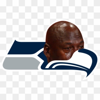 Crying Jordan Png Transparent Background - Seattle Seahawks 2017 Logo Clipart