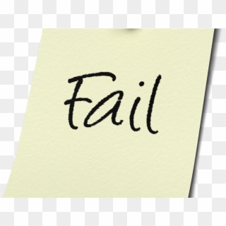 Failure Experience , Png Download - Calligraphy Clipart