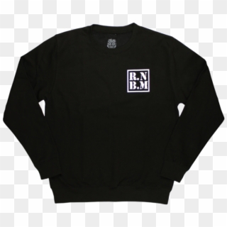 Rnbm Sugar Skull Black Sweatshirt - Sweater Clipart