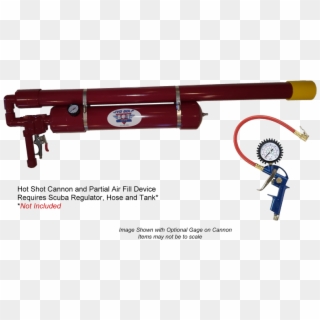 Hot Shot Golf Ball Air Cannon With Partial Air Fill - Rifle Clipart