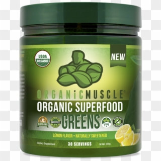 Usda Organic Superfood Greens - Vegan Protein Powder To Build Muscle Clipart