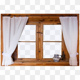 Wood Windows For Houses Clipart