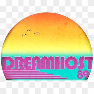 Download The Hi-res 80s Dreamhost Graphic - 80s Tshirt Design Png Clipart