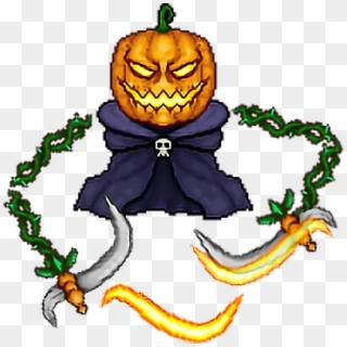 #halloween #terraria #pumpkin #pumpking #king #spooky - Pumpking Terraria Clipart