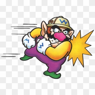 The Blog Updates Twice Per Day For Anyone Who Wants - Wario Shoulder Bash Clipart