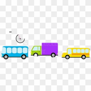 #buses #semi-truck - Model Car Clipart