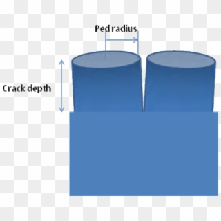 Schematic Of Cracking Of Clay Sediments, With Ped Radius - Chair Clipart