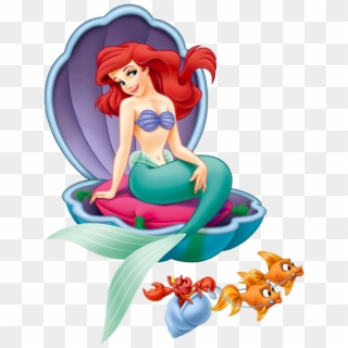 Ariel Vector The Little Mermaid - Little Mermaid Clipart Png Transparent Png
