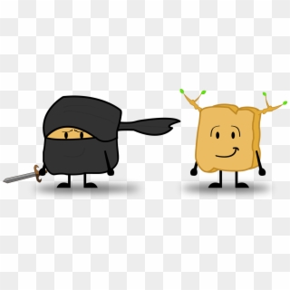 Ninja Woody And Brave Woody By F T Bing Lin - Bfdi Woody Clipart