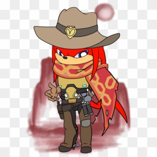 Chibi Knuckles By - It's High Noon Knuckles Clipart