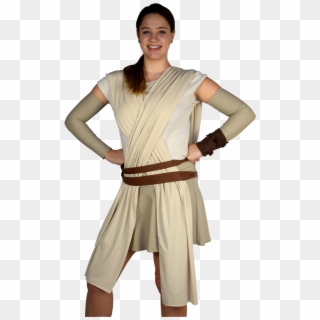 The Perfect Rey From Star Wars Running Costume , But - Rey Running Costume Clipart