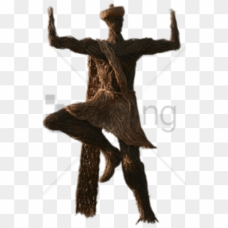 Free Png Wicker Man Arms Up Png Image With Transparent - Bronze Sculpture Clipart