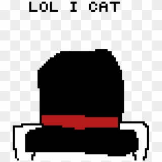 Cat In A Hat - Bench Clipart