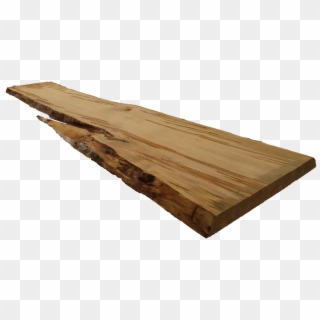 Maple Live Edge Slab - Plank Clipart