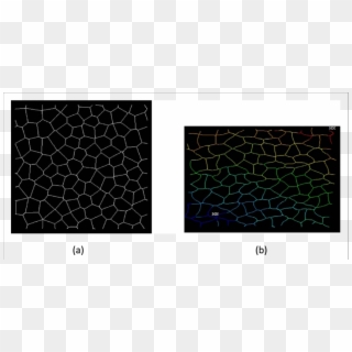 A Periodic Voronoi Honeycomb With 100 Complete Cells - Chain-link Fencing Clipart