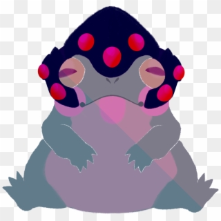 Look At My Adorable Widowmaker Frog - Illustration Clipart