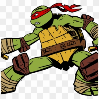 Tmnt Clipart Teenage Mutant Ninja Turtles Clip Art - Cartoon Raphael Ninja Turtles - Png Download