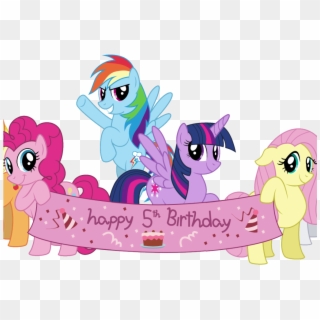 Little Pony Birthday Png Clipart